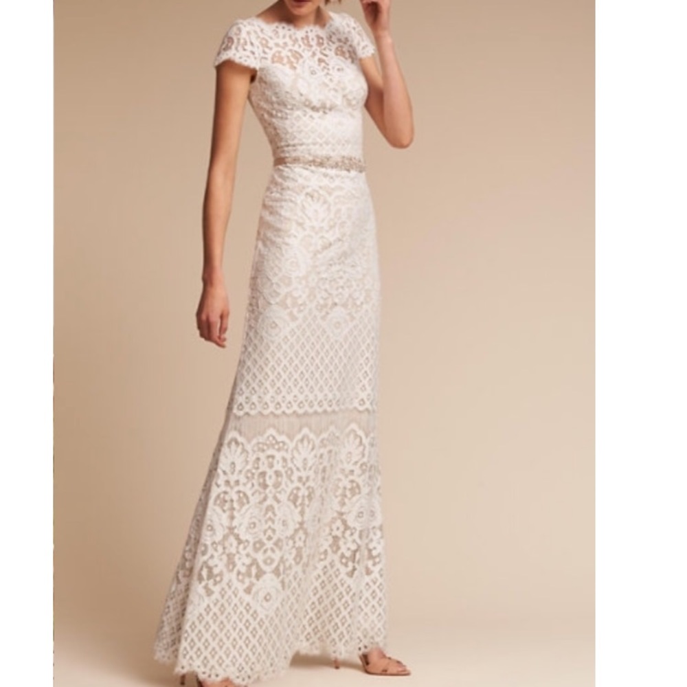 BHLDN Peridot Gown